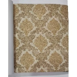 Maxwall Cappadocia Vizon Krem Gold Klasik Motifli Damask Desenli 42-002 Duvar Kağıdı 16.50 M²