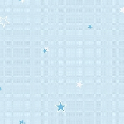 Adawall Ada Kids Açık Mavi Fosforlu Yıldız Desenli 8913-1 Duvar Kağıdı 10 M²