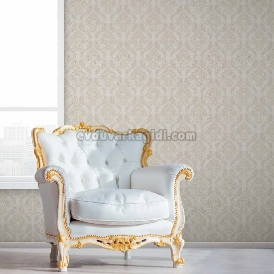 Duka Legend Krem Zemin Koyu Krem Motifli Damask Desenli 81152-3 Duvar Kağıdı 16.50 M²