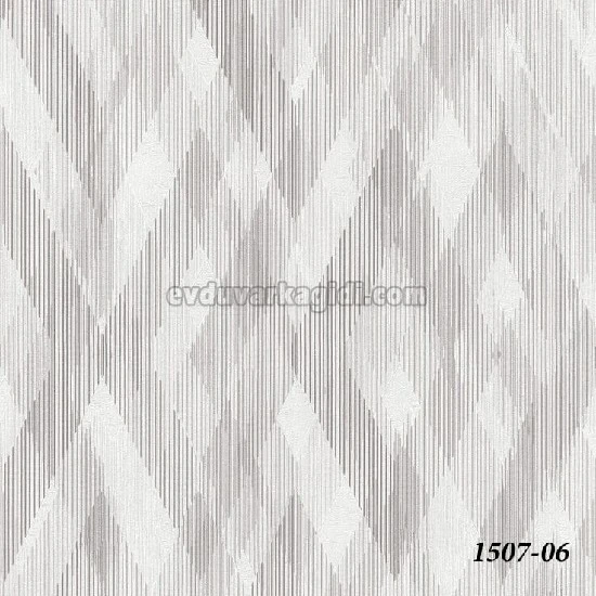 Decowall Orlando Gri Beyaz Geometrik Baklava Desenli 1507-06 Duvar Kağıdı 16.50 M²