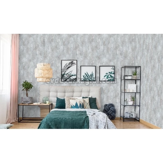 Adawall Roka Gri Modern Eskitme Düz Desenli 23111-4 Duvar Kağıdı 16.50 M²