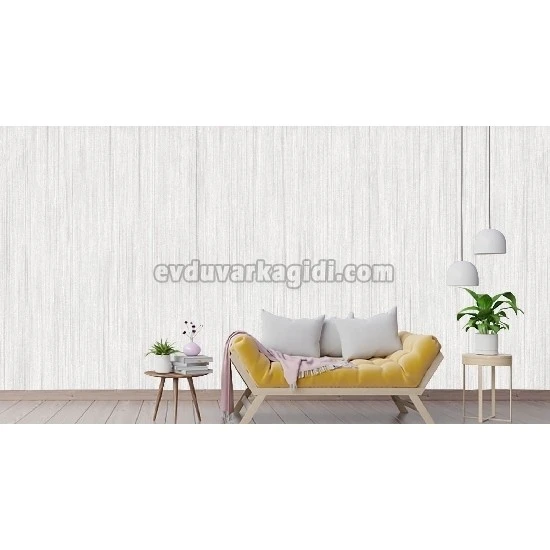 Decowall Orlando Beyaz Düz Yağmur Desenli 1508-06 Duvar Kağıdı 16.50 M²