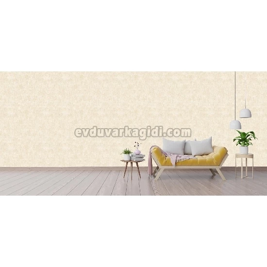 Ottoman Wallcoverings Bej Düz Desenli YG31001 Duvar Kağıdı 16.50 M²