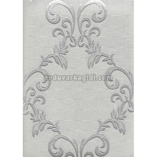 Livart Genesis Gri Damask Desenli 3002-8 Duvar Kağıdı 16.50 M²