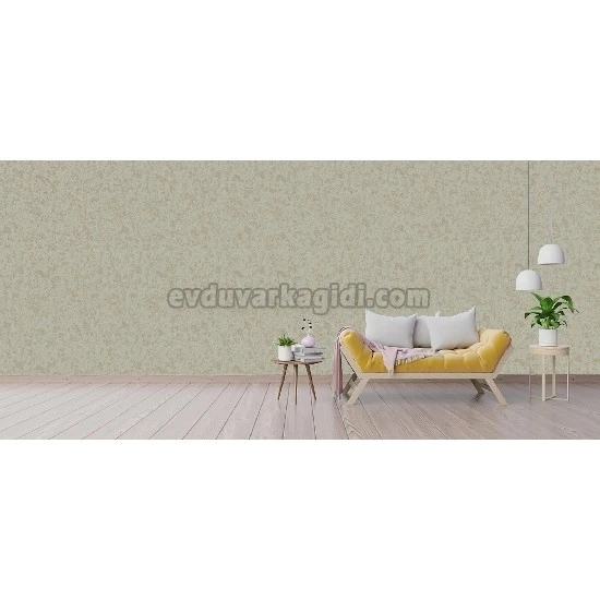 Ottoman Wallcoverings Gri Hareli Modern Düz Desenli C055 Duvar Kağıdı 16.50 M²