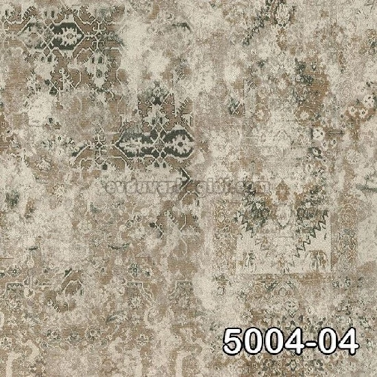 Decowall Retro Vizon Sarı Yeşil Retro Eskitme Desenli 5004-04 Duvar Kağıdı 16.50 M²