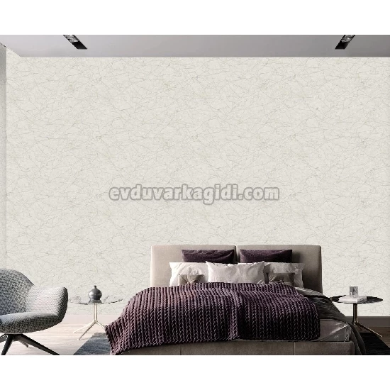 Adawall Roka Krem Asimetrik Çizgi Desenli 23107-2 Duvar Kağıdı 16.50 M²