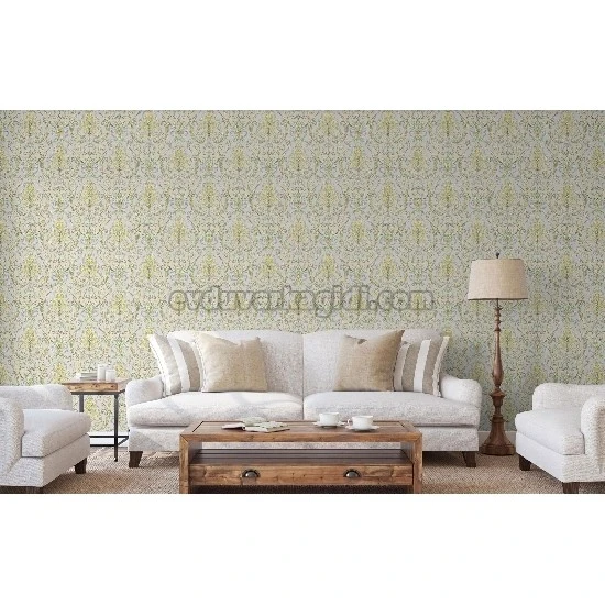 Adawall Tropicano Gri Motifli Damask Desenli 9901-4 Duvar Kağıdı 16.50 M²