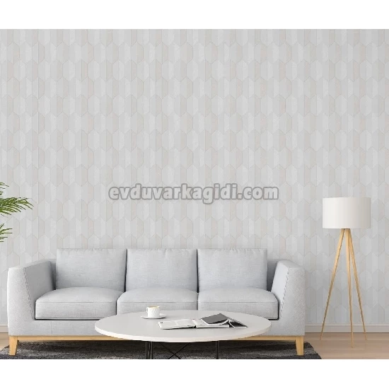 Adawall Vera Krem Modern Geometrik Desenli 1501-2 Duvar Kağıdı 16.50 M²