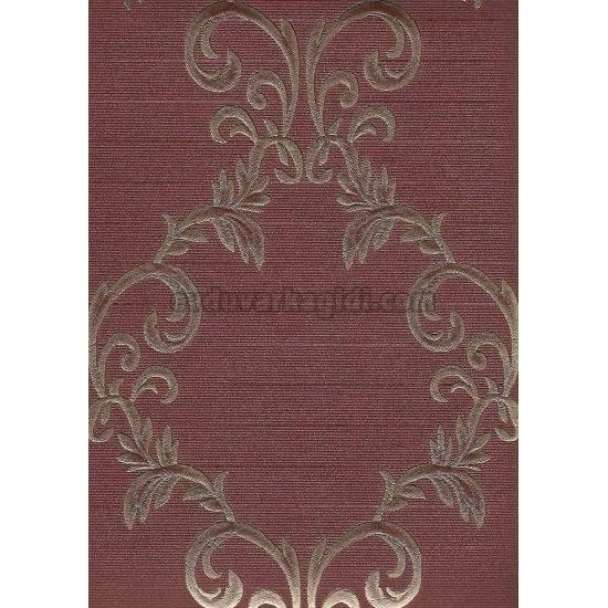 Livart Genesis Bordo Gold Damask Desenli 3002-4 Duvar Kağıdı 16.50 M²