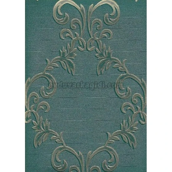 Livart Genesis Yeşil Gold Damask Desenli 3002-6 Duvar Kağıdı 16.50 M²