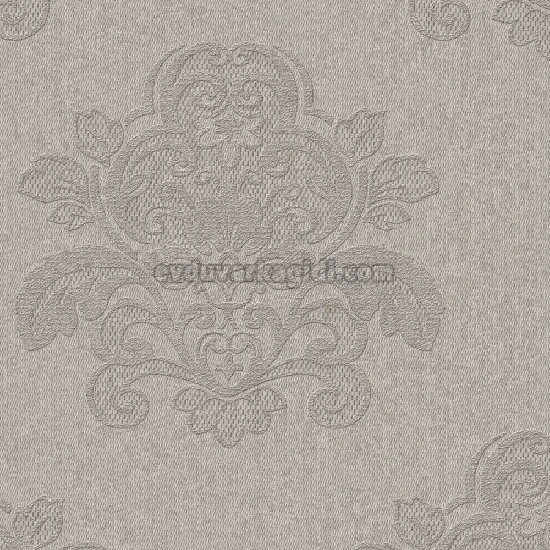 Duka Legend Gri Zemin Koyu Gri Damask Desenli 81143-4 Duvar Kağıdı 16.50 M²