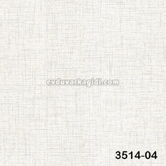 Decowall Tudor Krem Kumaş Keten Düz Desenli 3514-04 Duvar Kağıdı 16.50 M²