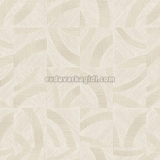 Adawall Icon Krem Modern Geometrik Desenli 24101-2 Duvar Kağıdı 16.50 M²