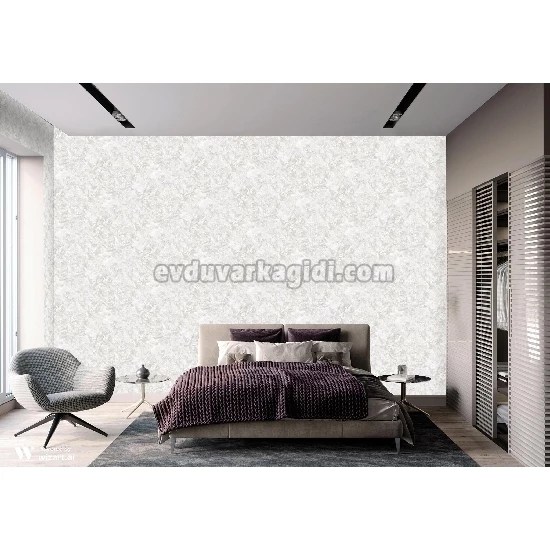 Adawall Roka Kırık Beyaz Modern Mermer Desenli 23101-6 Duvar Kağıdı 16.50 M²