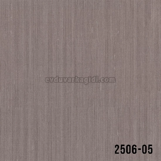 Decowall Odessa Koyu Kahve Modern Düz Desenli 2506-05 Duvar Kağıdı 16,50 M²