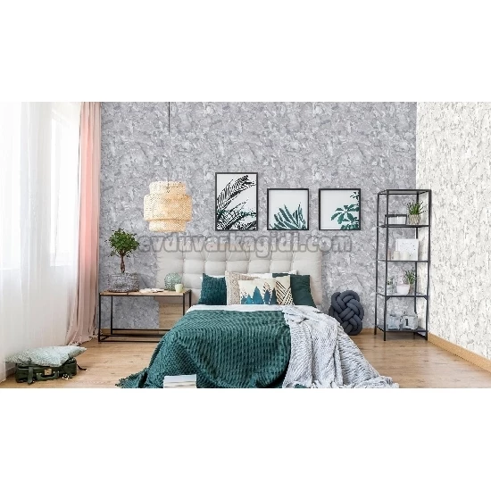 Adawall Roka Gri Modern Mermer Desenli 23103-4 Duvar Kağıdı 16.50 M²