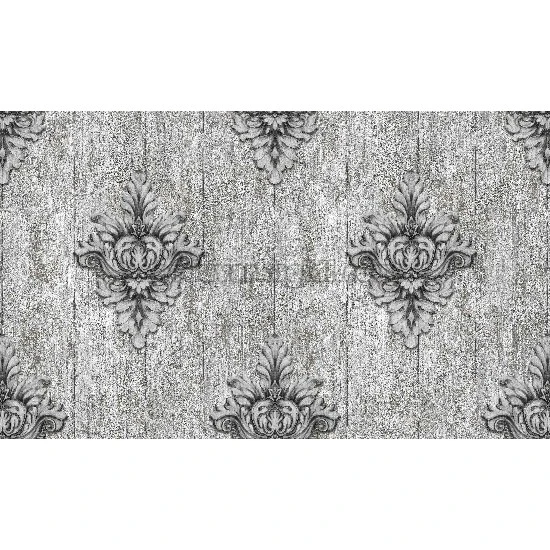 Bella Wallcoverings Gri Siyah Damask Desenli RS75134 Duvar Kağıdı 16.50 M²