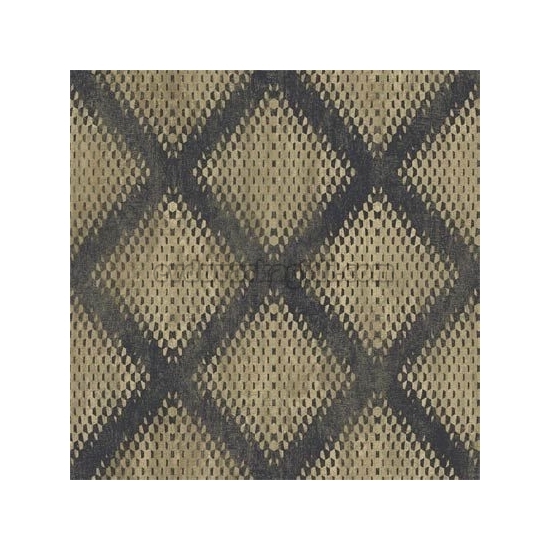 Ugepa (fransız) Hexagone 3 Boyutlu Soyut Metalik Görünümlü Altın Geometrik Desenli L60002 Duvar Kağıdı 5 M²