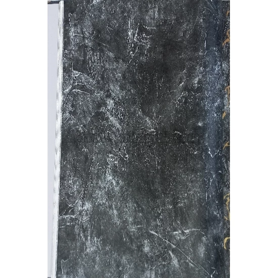 Golden Black Siyah Granit Mermer Desenli 41647 Duvar Kağıdı 16.10 M²