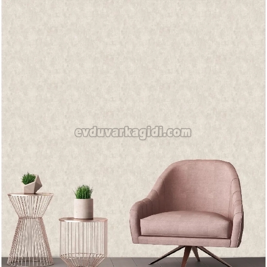 Adawall Muse Krem Kumaş Keten Efekt Desenli 25105-2 Duvar Kağıdı 16.50 M²