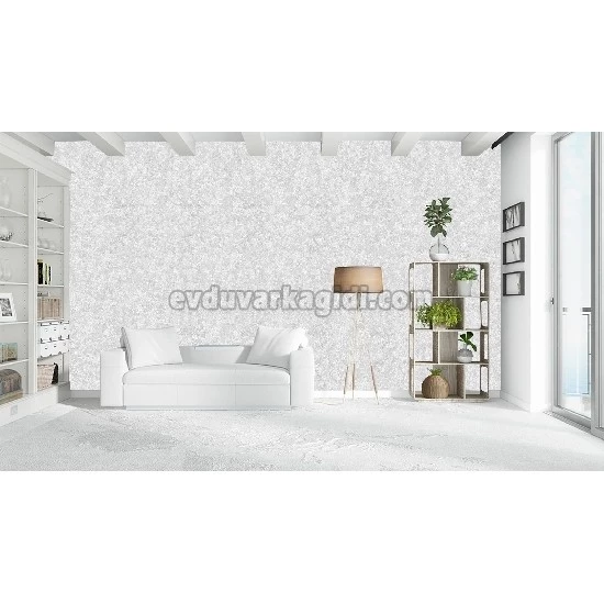 Decowall Armani Beyaz Deri Dokulu Modern Düz Desenli 3011-02 Duvar Kağıdı 16.50 M²