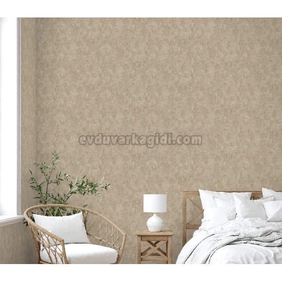 Adawall Muse Bej Kumaş Keten Efekt Desenli 25105-4 Duvar Kağıdı 16.50 M²