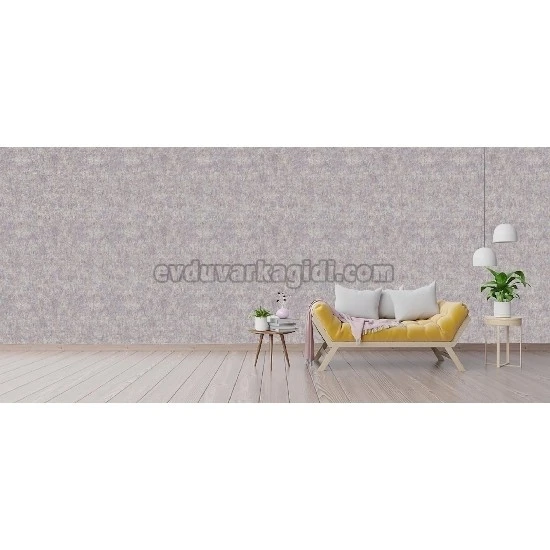 Ottoman Wallcoverings Mor Sarı Düz Desenli YG31006 Duvar Kağıdı 16.50 M²