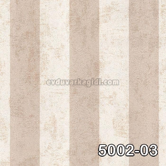 Decowall Retro Krem Kahve Modern Çizgi Desenli 5002-03 Duvar Kağıdı 16.50 M²