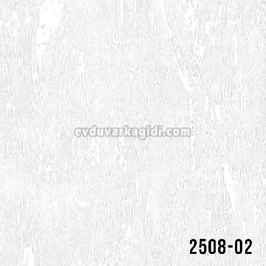 Decowall Odessa Beyaz Açık Gri Düz Desenli 2508-02 Duvar Kağıdı 16.50 M²