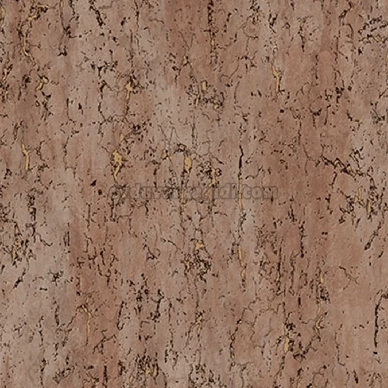 Duka Modern Mood Açık Kahverengi Zemin Üstünde Koyu Kahve Açık Gold Eskitme Beton Desenli 16123-5 Duvar Kağıdı 16.50 M²