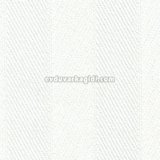 Prowall Aınos Beyaz İnce Çizgi Desenli 6535-1 Duvar Kağıdı 16.50 M²