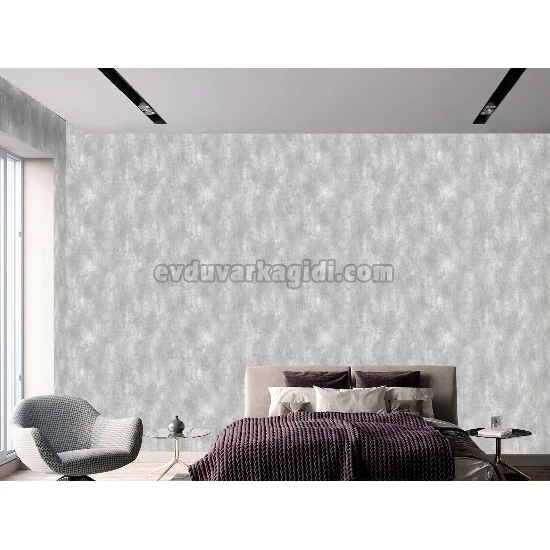 Adawall Roka Açık Gri Modern Eskitme Düz Desenli 23111-2 Duvar Kağıdı 16.50 M²