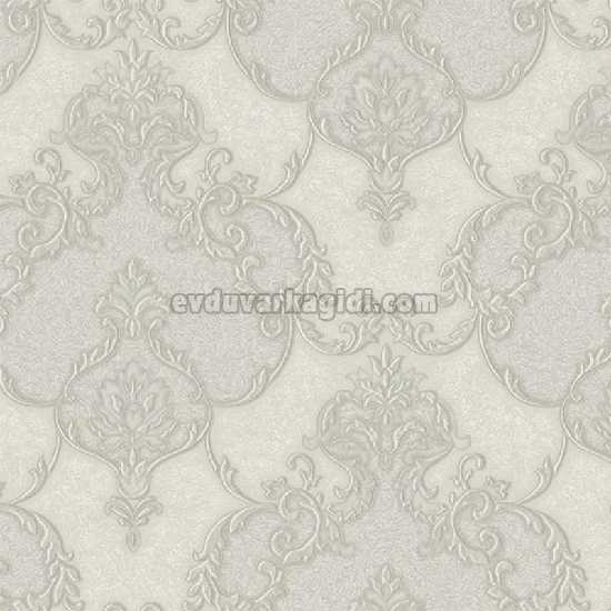 Adawall Dante Gri Damask Desenli 1403-4 Duvar Kağıdı 10.60 M²