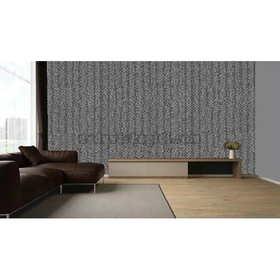 Decowall Retro Lacivert Gri Retro Kumaş Desenli 5007-04 Duvar Kağıdı 16.50 M²