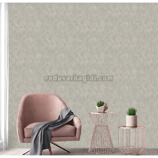 Adawall Muse Vizon Kumaş Keten Efekt Desenli 25105-3 Duvar Kağıdı 16.50 M²