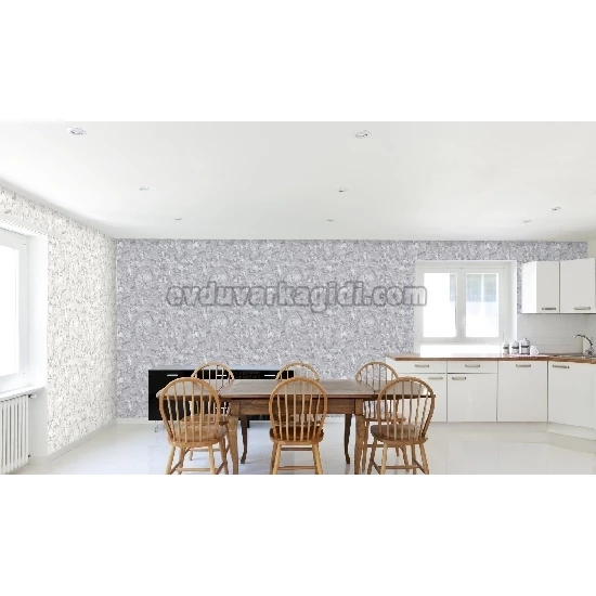 Adawall Roka Gri Modern Mermer Desenli 23103-4 Duvar Kağıdı 16.50 M²