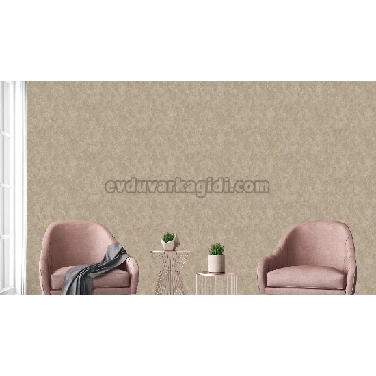 Adawall Muse Bej Kumaş Keten Efekt Desenli 25105-4 Duvar Kağıdı 16.50 M²