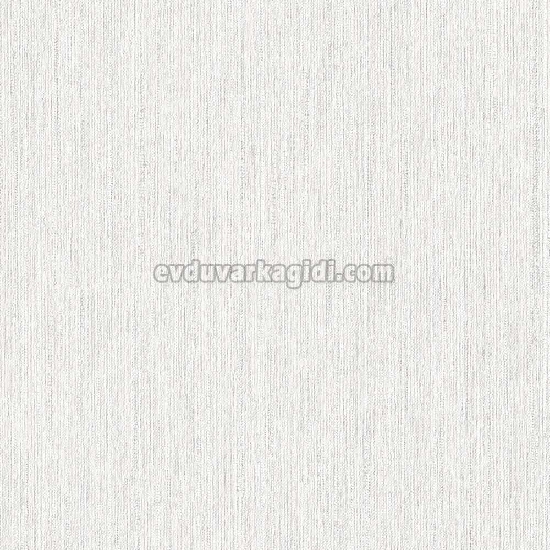 Duka Novelty Beyaz Gümüş Düz Desenli 11134-1 Duvar Kağıdı 16.50 M²