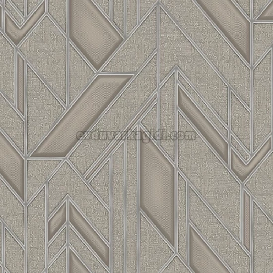 Adawall Icon Gri Bej Modern Minimal Geometrik Desenli 24113-5 Duvar Kağıdı 16.50 M²