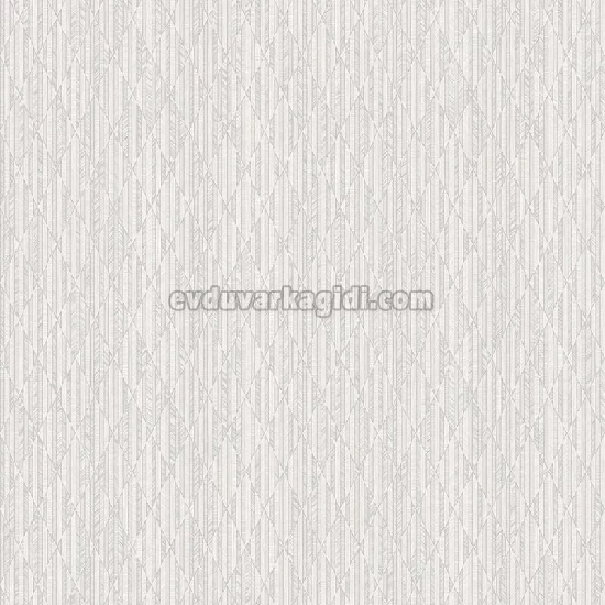 Adawall Omega Beyaz Modern Çizgili Geometrik Desenli 23205-1 Duvar Kağıdı 16.50 M²