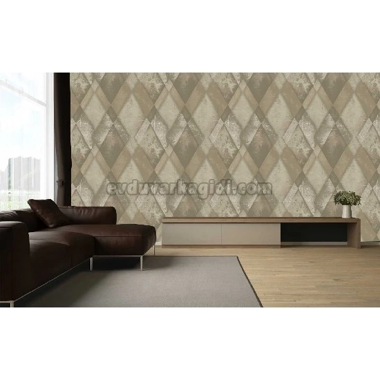 Gmz Vav Collection Vizon Geometrik Baklava Desenli 42335-3 Duvar Kağıdı16.50 M²