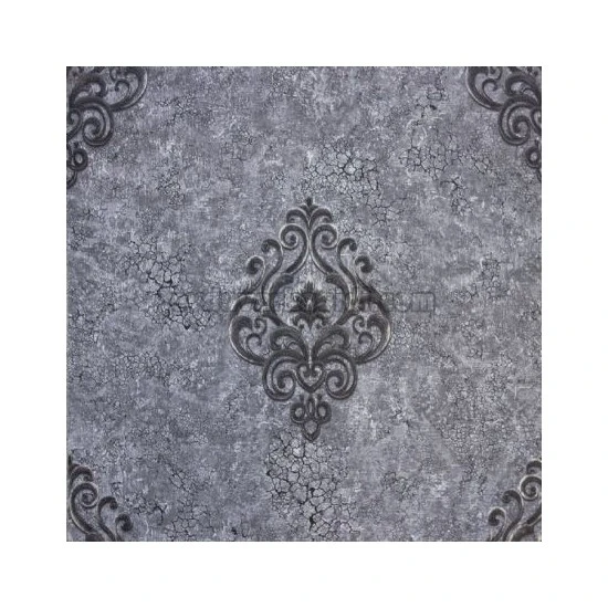 Golden Forever Gri Siyah Damask Desenli 19186 Duvar Kağıdı 5 M²