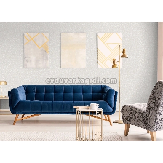 Adawall Muse Açık Krem Vizon Yaprak Desenli 25109-1 Duvar Kağıdı 16.50 M²