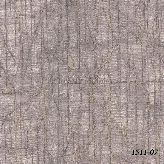Decowall Orlando Koyu Gri Dokulu Damarlı Çizgi Desenli 1511-07 Duvar Kağıdı 16.50 M²