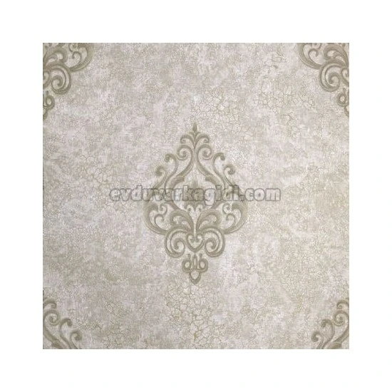 Golden Forever Vizon Kahve Sarı Damask Desenli 19181 Duvar Kağıdı 5 M²