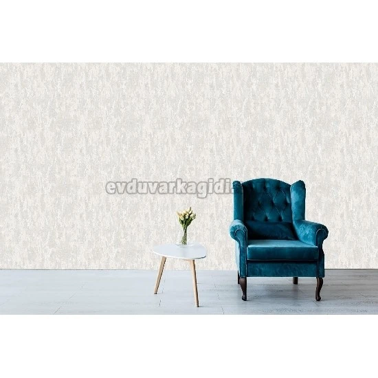 Adawall Seven Gri Beyaz Soyut Oksitli Doku Desenli 7809-1 Duvar Kağıdı 16.50 M²