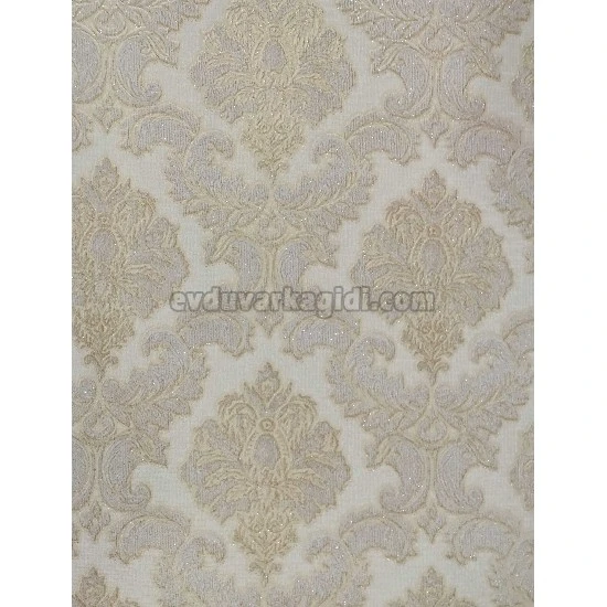 Maxwall Cappadocia Krem Sarı Klasik Motifli Damask Desenli 42-001 Duvar Kağıdı 16.50 M²