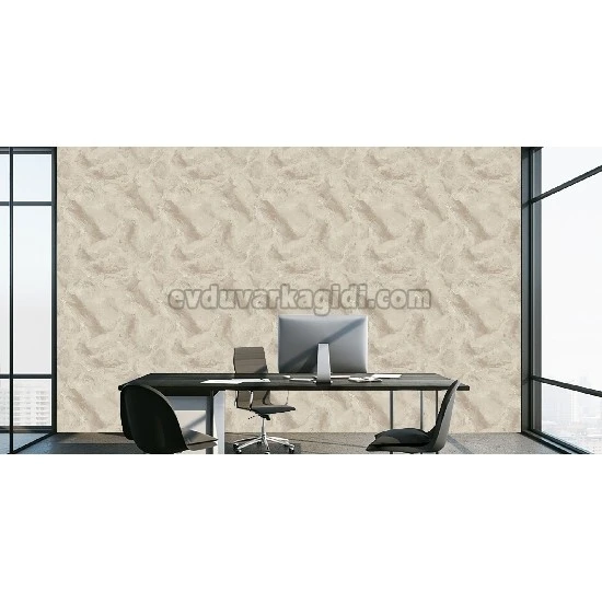 Prowall Petra Krem Soyut Mermer Desenli 5206-1 Duvar Kağıdı 16.50 M²