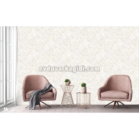 Adawall Roka Krem Modern Mermer Desenli 23101-2 Duvar Kağıdı 16.50 M²